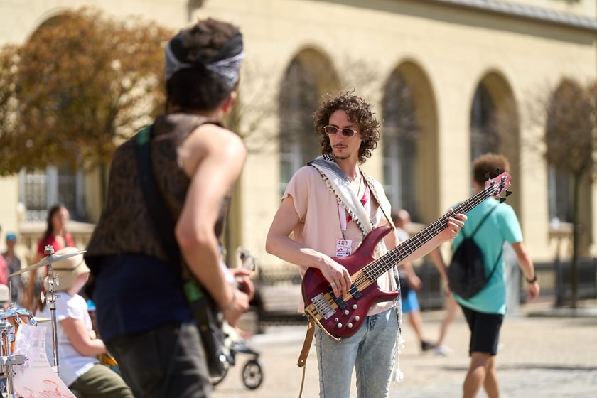 Busker Tour 2024 na Rynku we Wrocławiu
