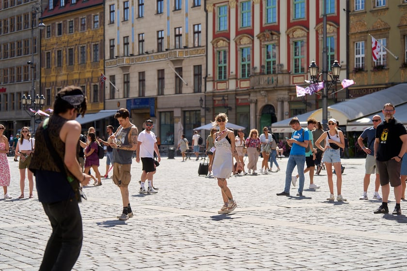 Busker Tour 2024 na Rynku we Wrocławiu