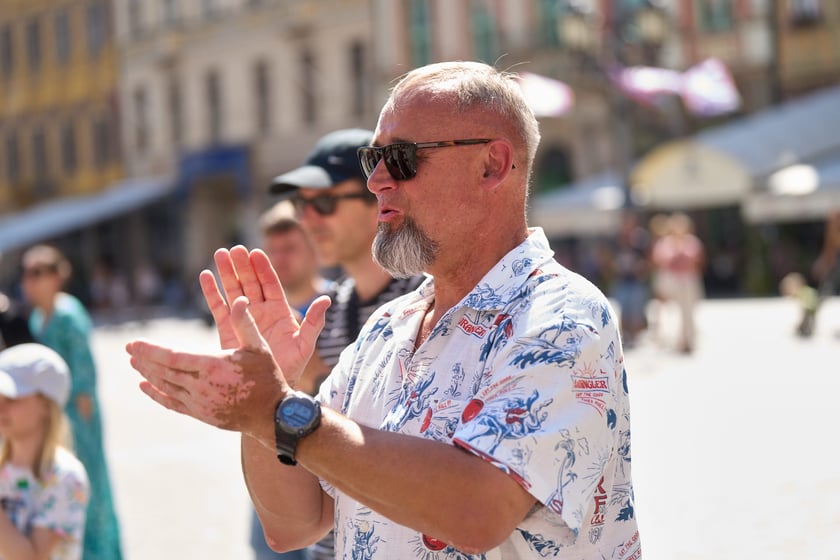Busker Tour 2024 na Rynku we Wrocławiu