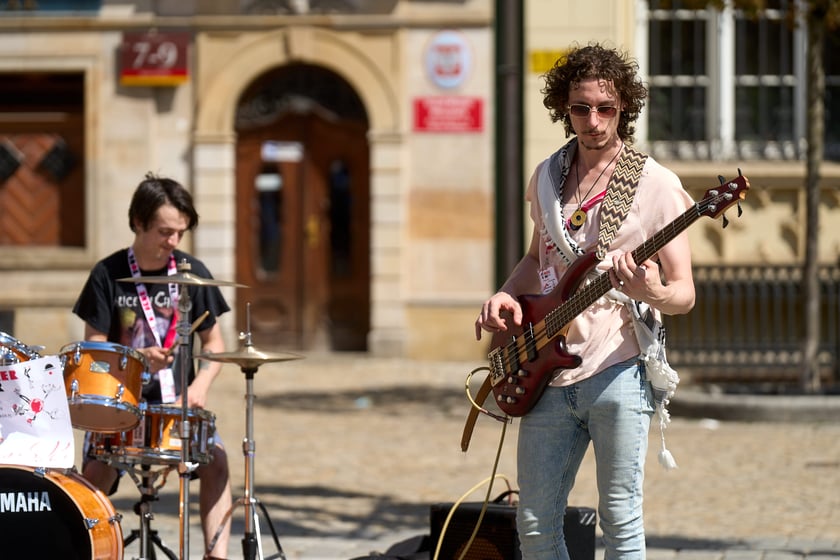 Busker Tour 2024 na Rynku we Wrocławiu