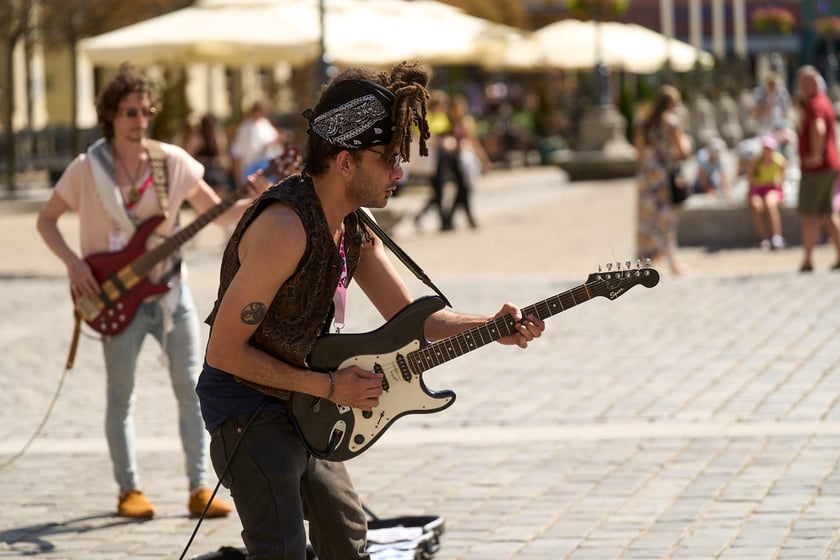 Busker Tour 2024 na Rynku we Wrocławiu