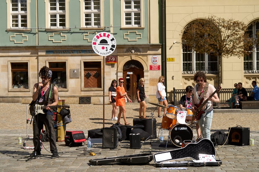 Busker Tour 2024 na Rynku we Wrocławiu