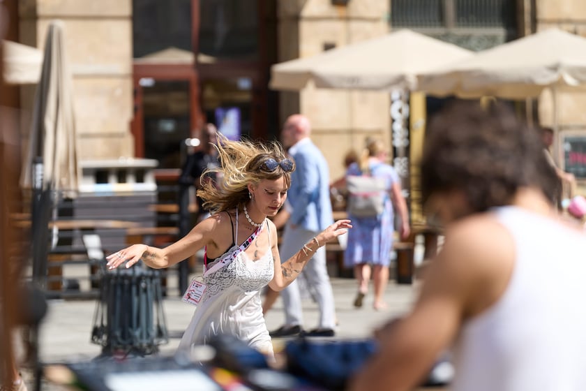 Busker Tour 2024 na Rynku we Wrocławiu