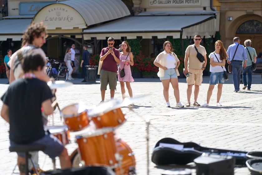 Busker Tour 2024 na Rynku we Wrocławiu