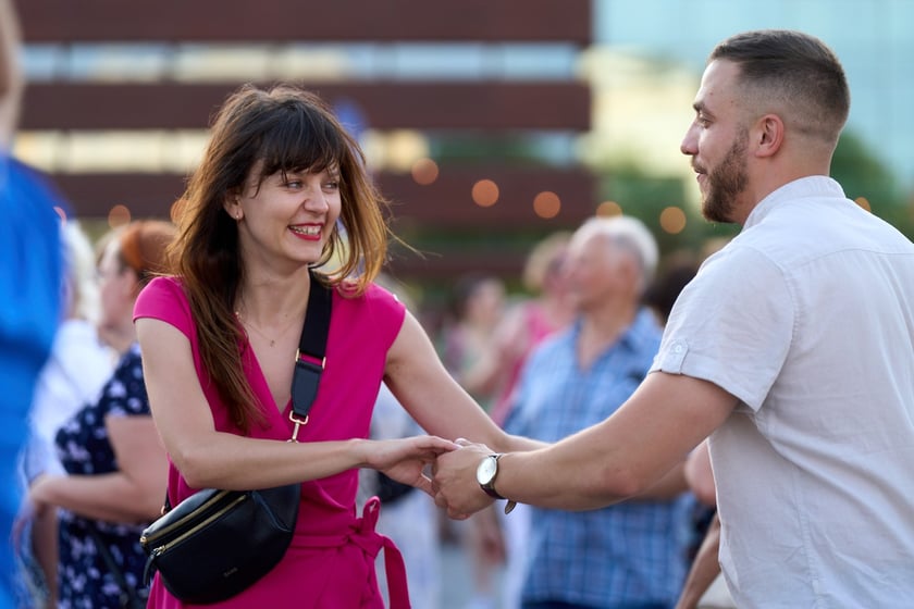 Potańcówka plac Wolności, 6 lipca 2024 r.