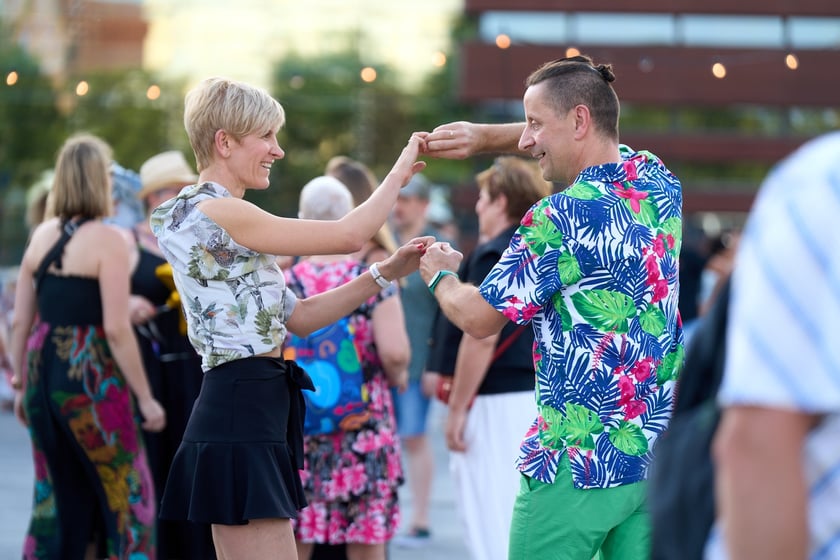 Potańcówka plac Wolności, 6 lipca 2024 r.