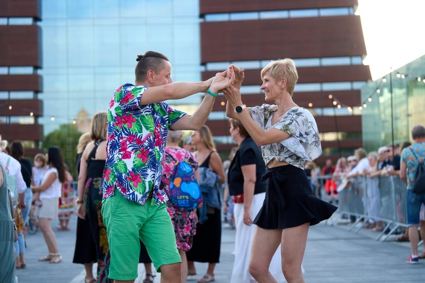 Potańcówka plac Wolności, 6 lipca 2024 r.