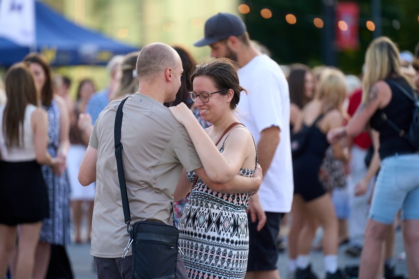 Potańcówka plac Wolności, 6 lipca 2024 r.