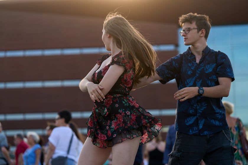 Potańcówka plac Wolności, 6 lipca 2024 r.