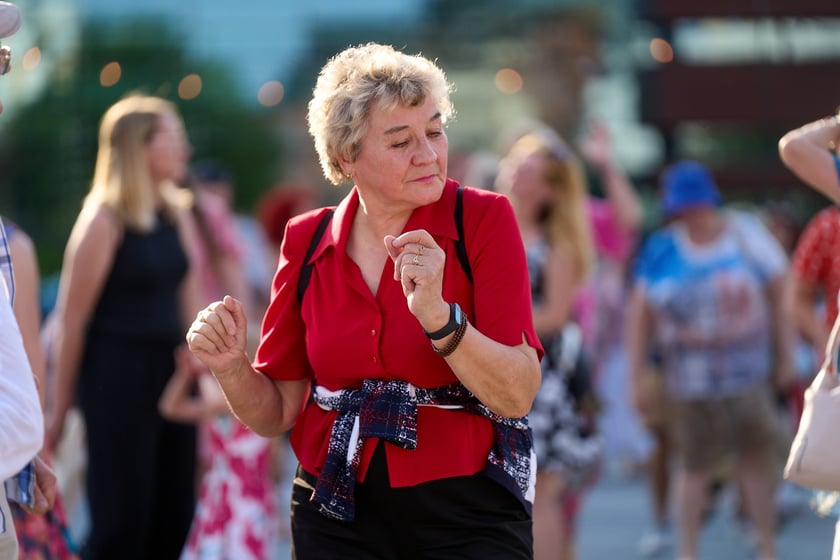 Potańcówka plac Wolności, 6 lipca 2024 r.