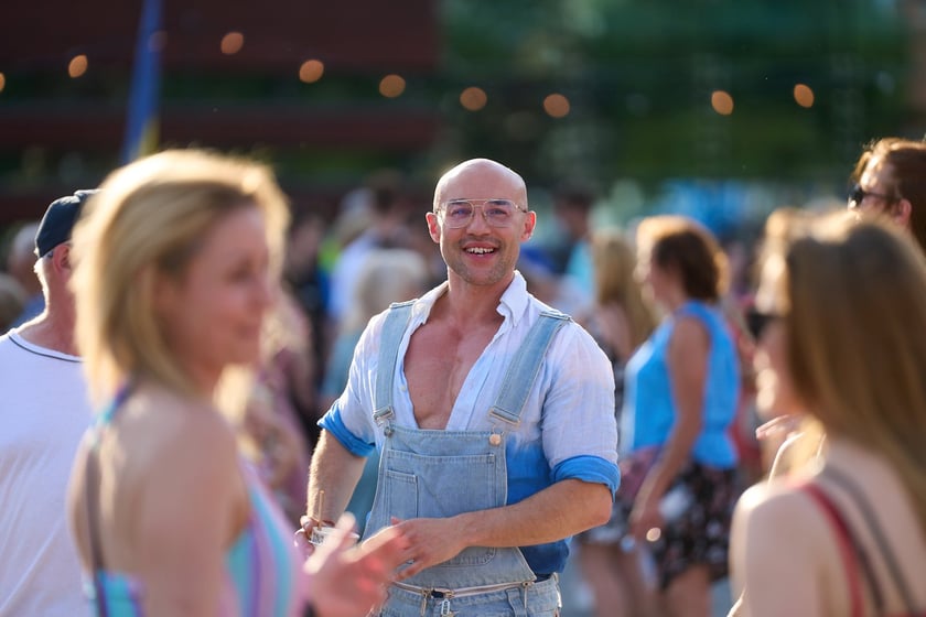 Potańcówka plac Wolności, 6 lipca 2024 r.