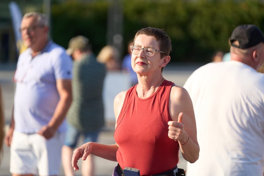 Potańcówka plac Wolności, 6 lipca 2024 r.