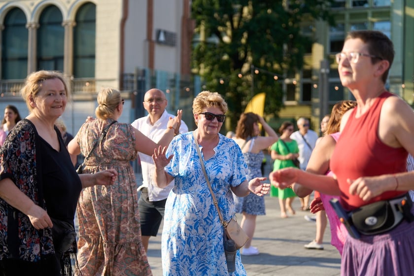 Potańcówka plac Wolności, 6 lipca 2024 r.