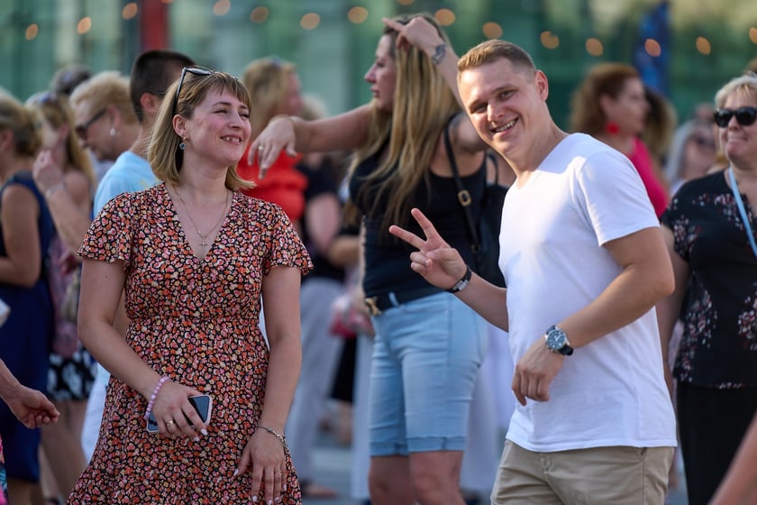 Potańcówka plac Wolności, 6 lipca 2024 r.