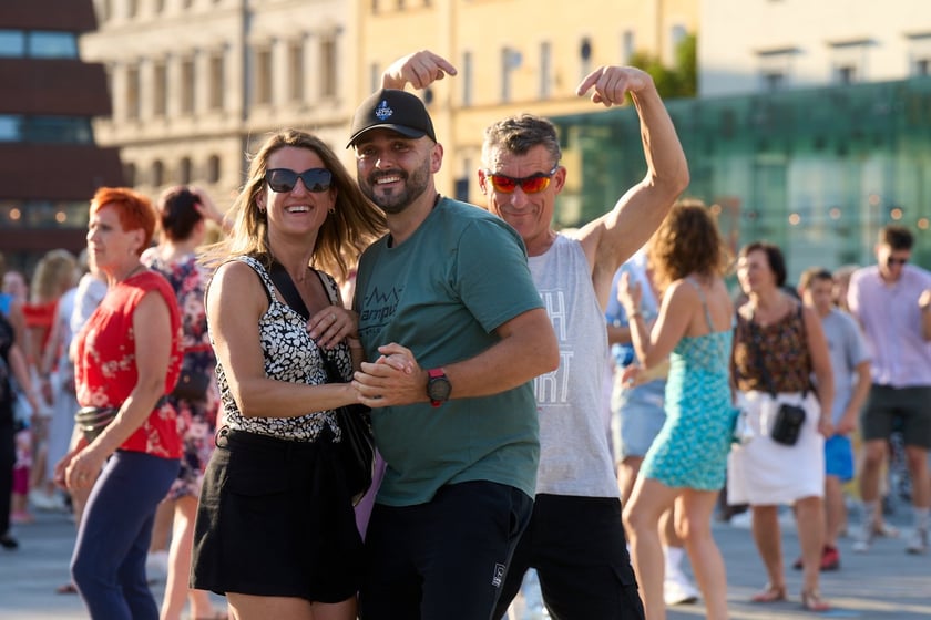 Potańcówka plac Wolności, 6 lipca 2024 r.