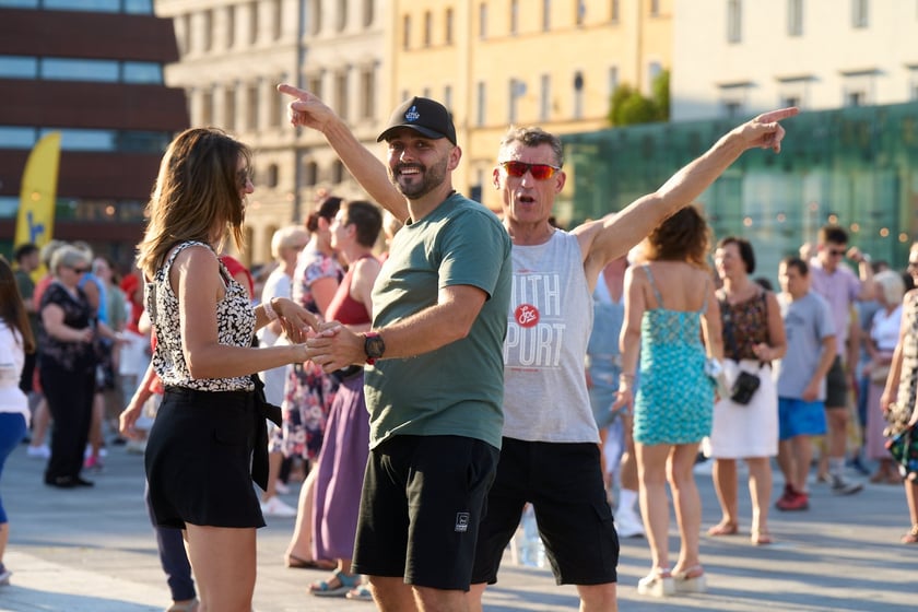 Potańcówka plac Wolności, 6 lipca 2024 r.