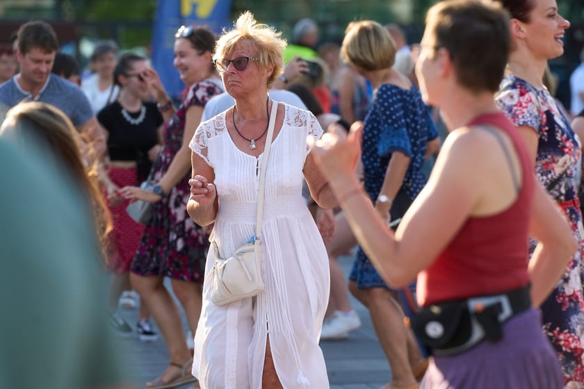 Potańcówka plac Wolności, 6 lipca 2024 r.