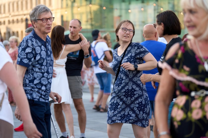 Potańcówka plac Wolności, 6 lipca 2024 r.