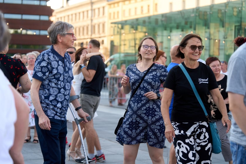 Potańcówka plac Wolności, 6 lipca 2024 r.