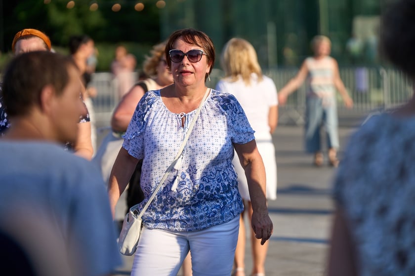 Potańcówka plac Wolności, 6 lipca 2024 r.