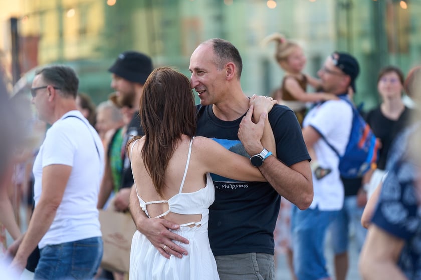 Potańcówka plac Wolności, 6 lipca 2024 r.