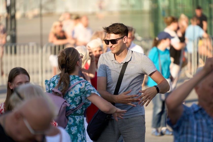 Potańcówka plac Wolności, 6 lipca 2024 r.