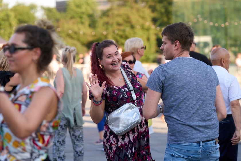 Potańcówka plac Wolności, 6 lipca 2024 r.