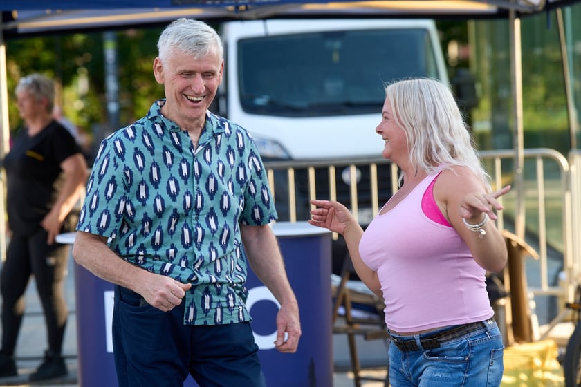 Potańcówka plac Wolności, 6 lipca 2024 r.