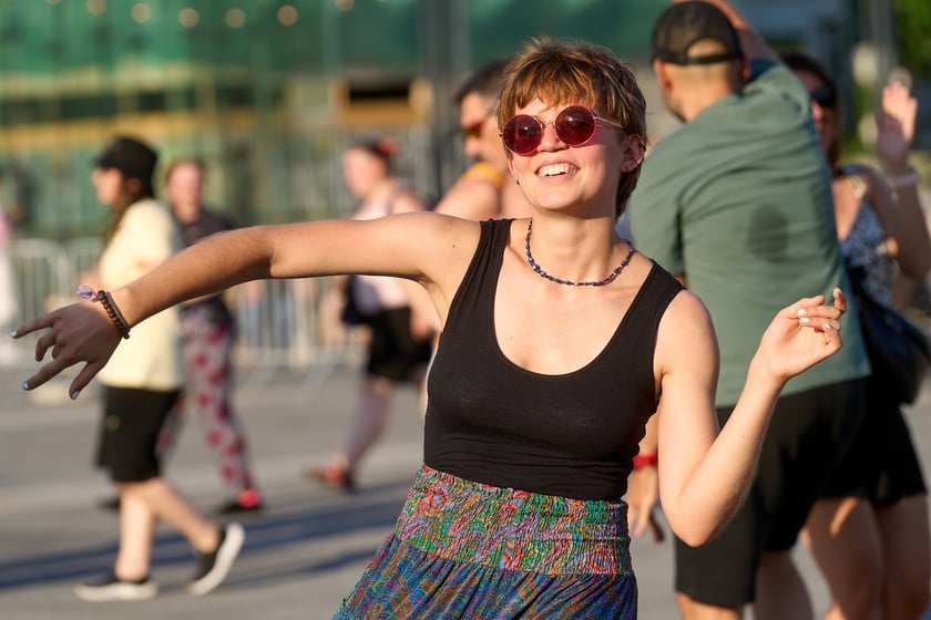 Potańcówka plac Wolności, 6 lipca 2024 r.