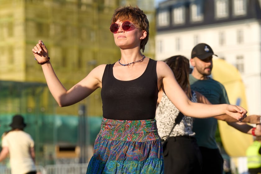 Potańcówka plac Wolności, 6 lipca 2024 r.