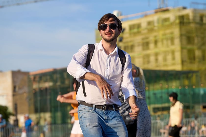 Potańcówka plac Wolności, 6 lipca 2024 r.