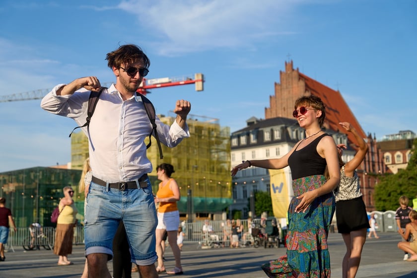 Potańcówka plac Wolności, 6 lipca 2024 r.
