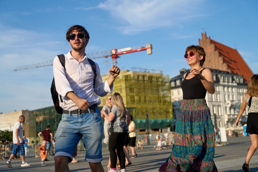 Potańcówka plac Wolności, 6 lipca 2024 r.