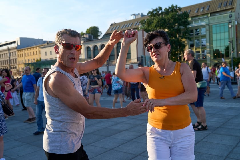 Potańcówka plac Wolności, 6 lipca 2024 r.