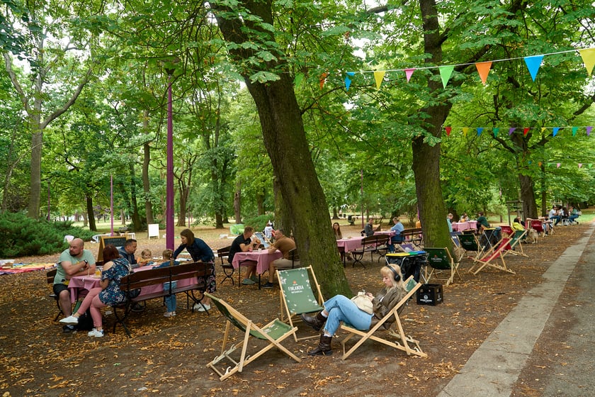 Park Śniadaniowy w parku Andresa