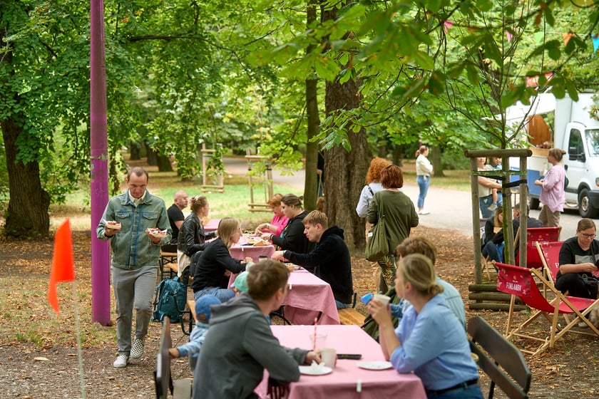 Park Śniadaniowy w parku Andresa