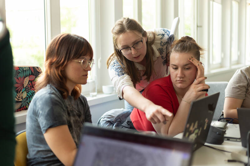 Prace studentów i studentek nad propozycjami dla Sępolna
