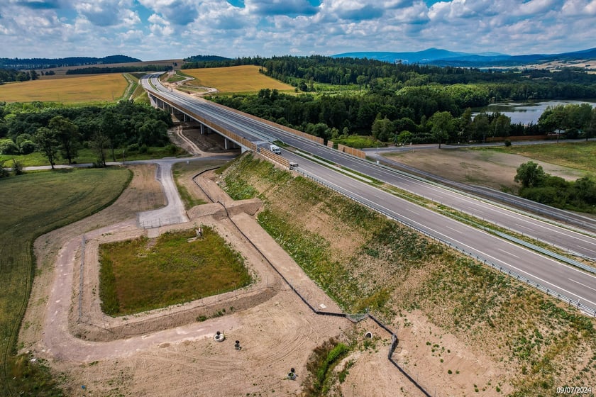 Budowa S3 Bolków - Kamienna Góra, lipiec 2024