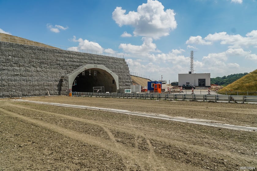 Budowa S3 Bolków - Kamienna Góra, lipiec 2024