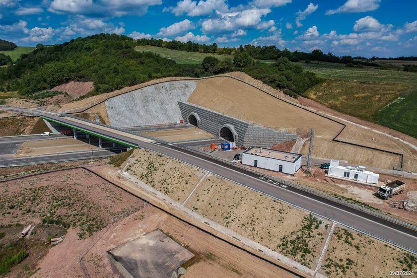 Budowa S3 Bolków - Kamienna Góra, lipiec 2024