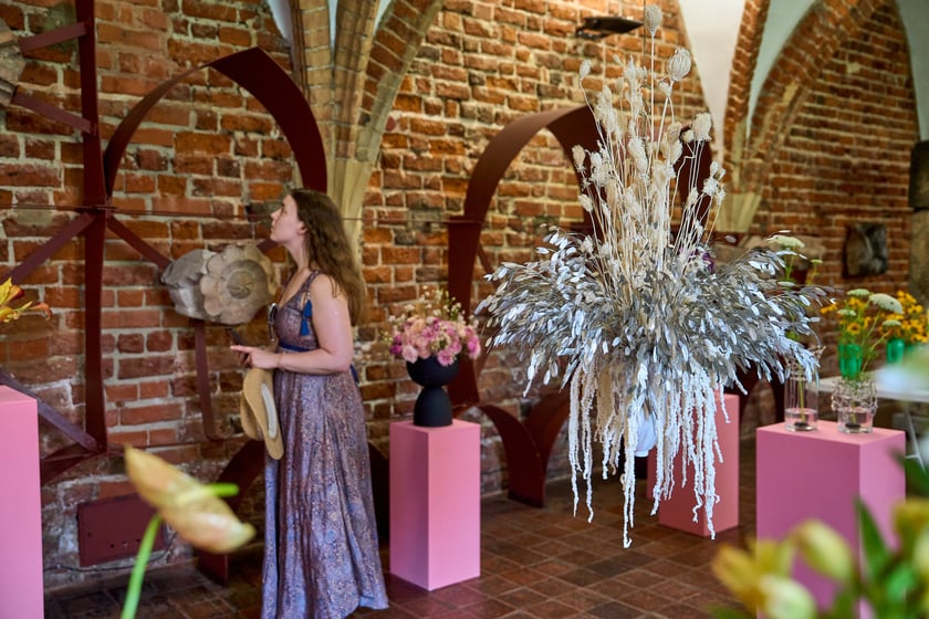 Kwiatowa wystawa w Muzeum Architektury we Wrocławiu