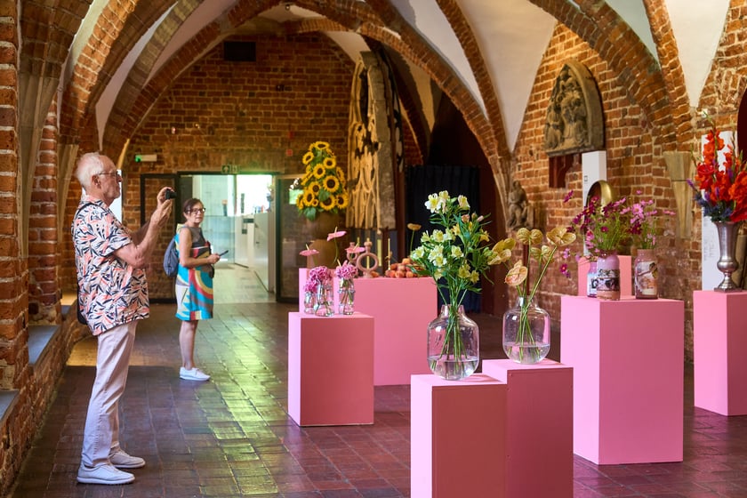 Kwiatowa wystawa w Muzeum Architektury we Wrocławiu