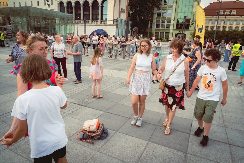 Potańcówka na pl. Wolności we Wrocławiu 20.07.2024