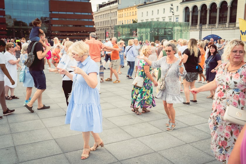 Potańcówka na pl. Wolności we Wrocławiu 20.07.2024