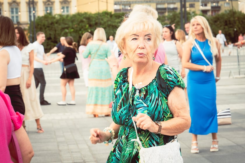 Potańcówka na pl. Wolności we Wrocławiu 20.07.2024