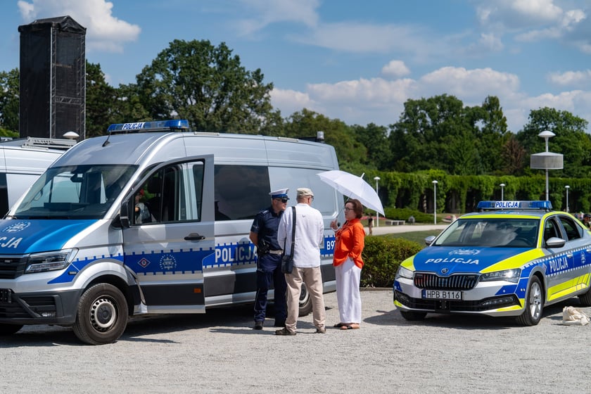 Piknik policyjny na Pergoli