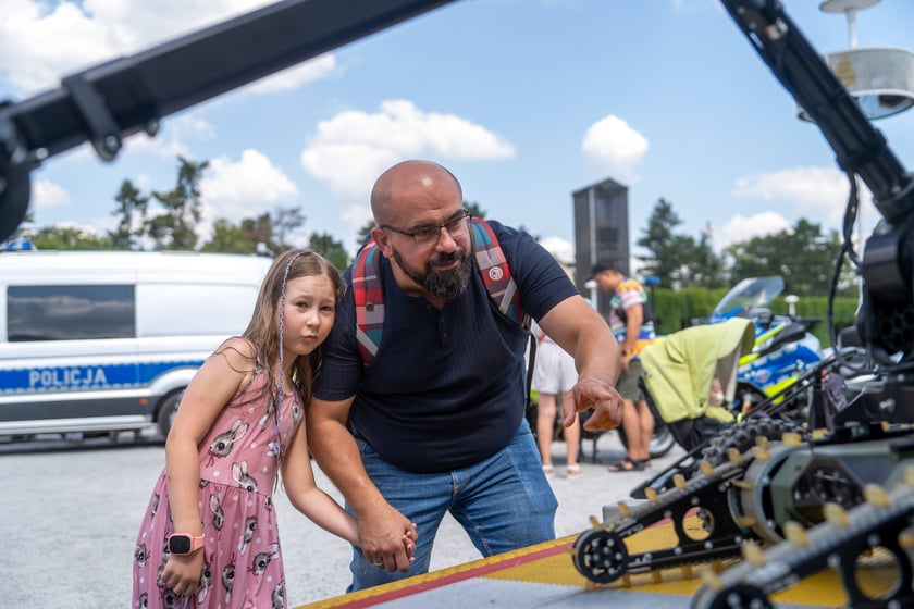 Piknik policyjny na Pergoli