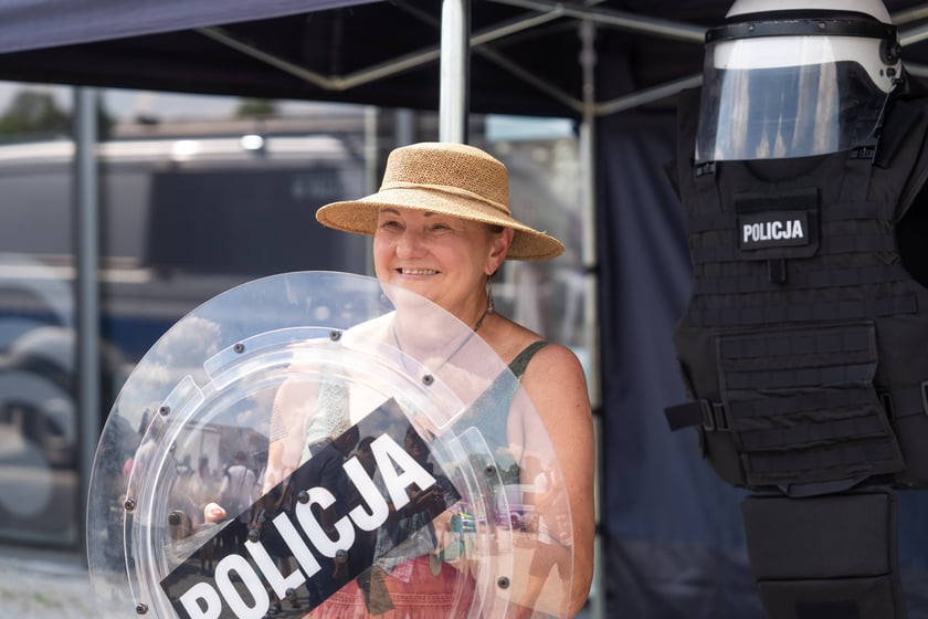 Piknik policyjny na Pergoli