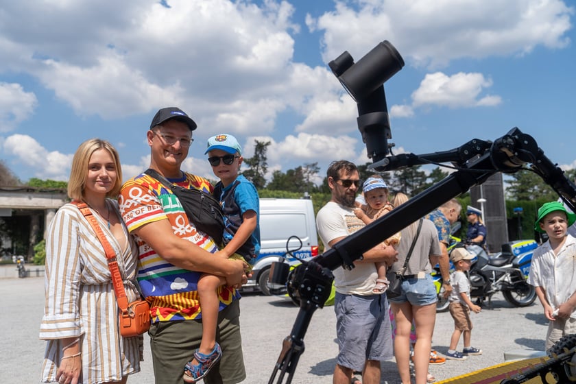 Piknik policyjny na Pergoli