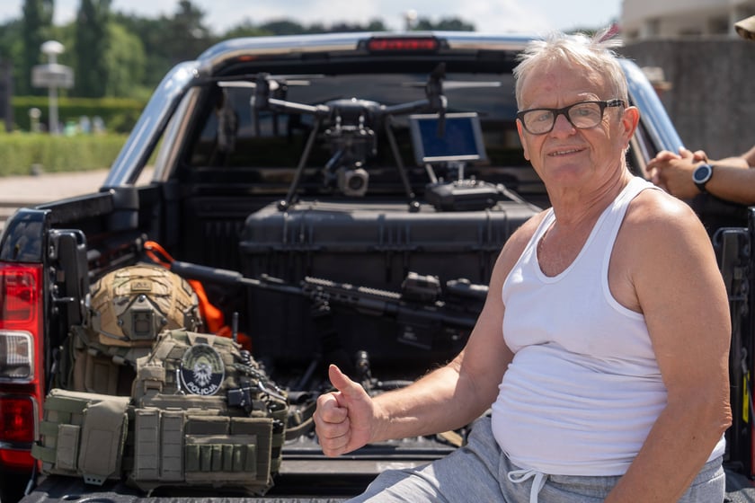 Piknik policyjny na Pergoli